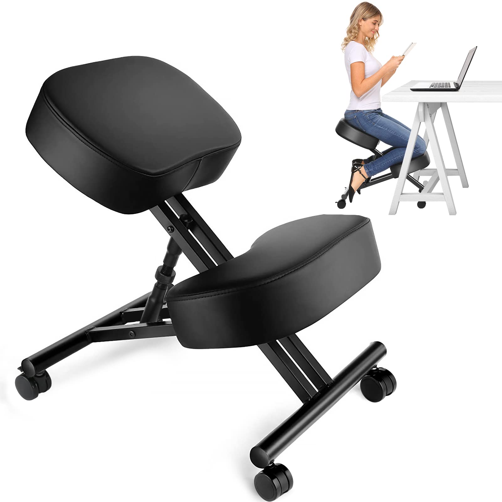 Office Furniture - Kursi Berlutut Ergonomis untuk Kantor, Bangku