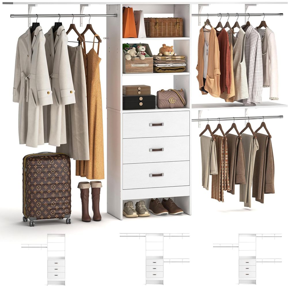 Bedroom Furniture - Sistem Lemari 8T, Sistem Organizer Lemari