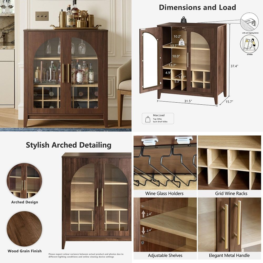 Storage - Lemari Penyimpanan Tinggi dengan Pintu Kaca,