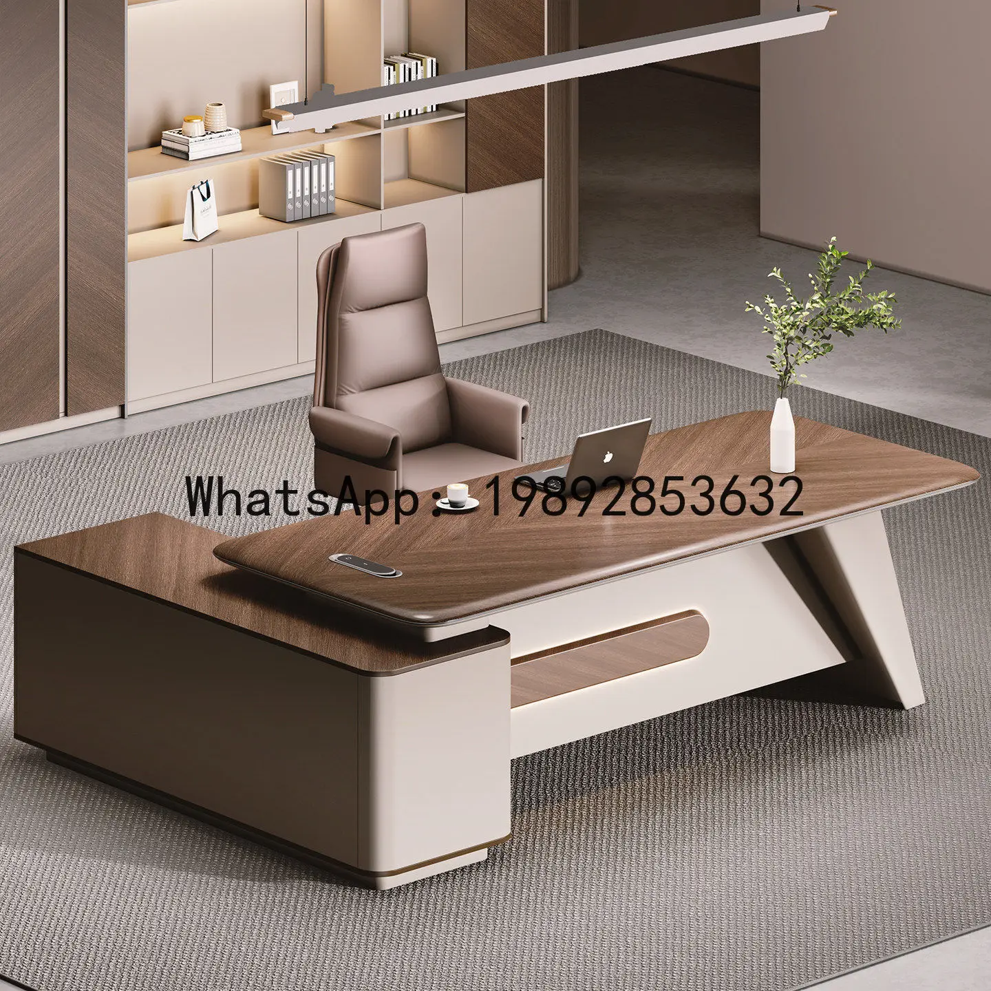Chairs - H5.15 Set Meja Kantor Bos -