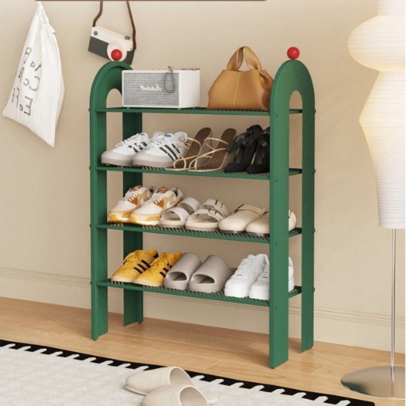 Shoe Rack Cabinet Narrow Entryway - Rak Sepatu Kreatif Berbentuk Sempit Multi-Tingkat