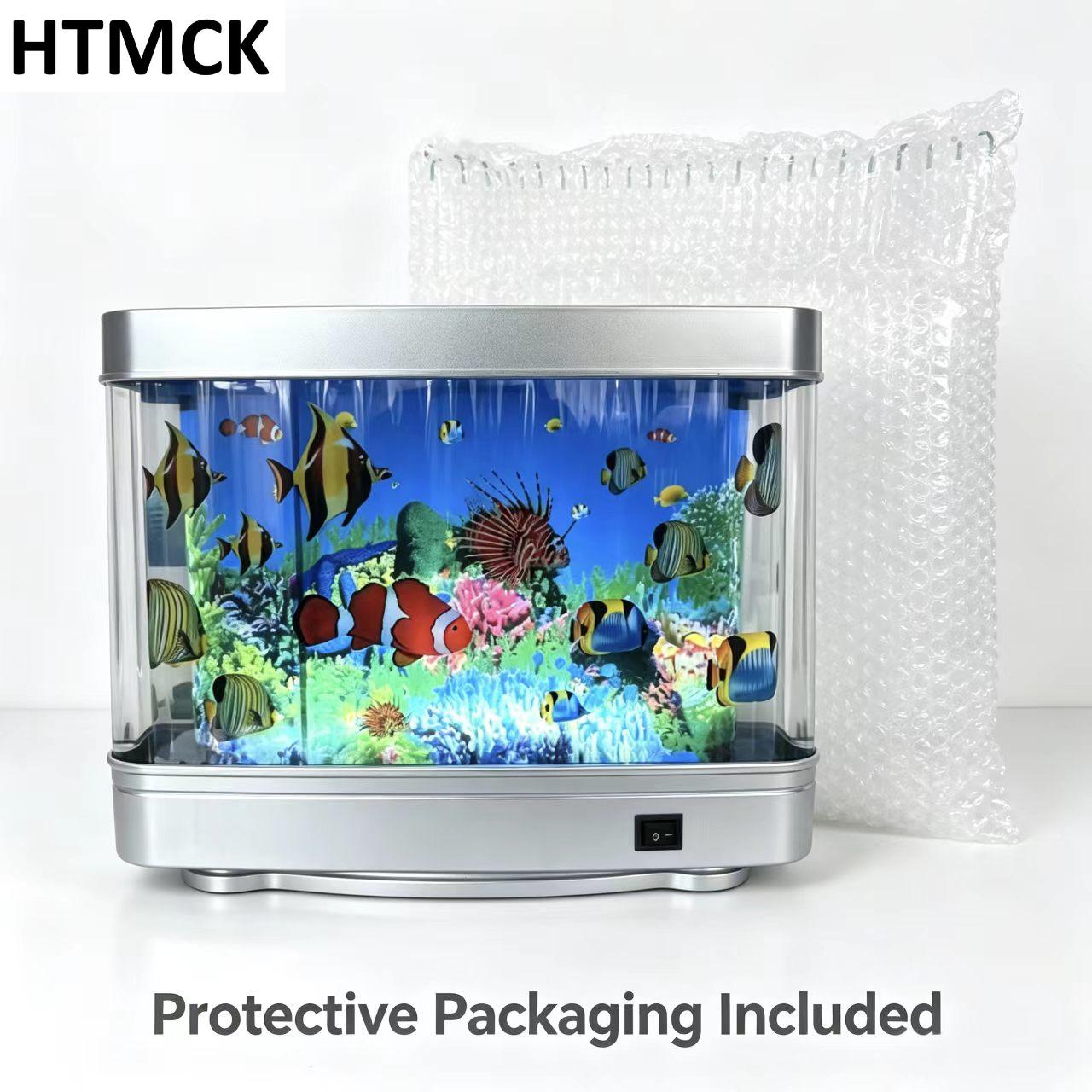 Floating Nightstand With Led Light - Lampu Akuarium Ikan Tropis, Dekorasi Akuarium