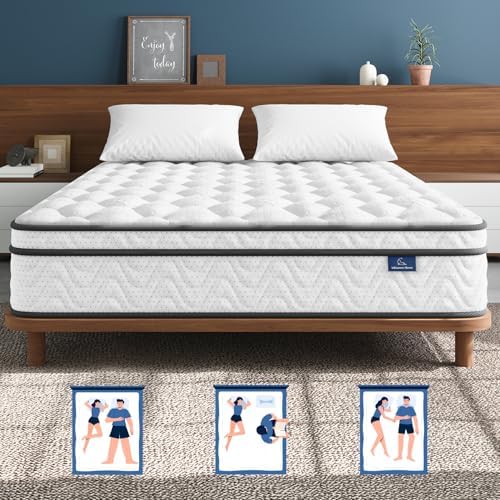 Memory Foam Mattress In A Box Queen - Kasur Ukuran Queen 12 Inci, Kasur