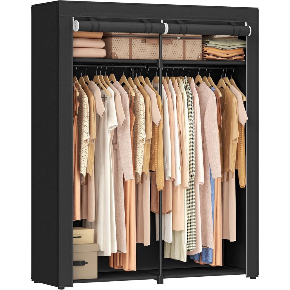 Wardrobe Closet Portable Fabric Cover - Lemari Pakaian, Lemari Portabel, Rak Pakaian