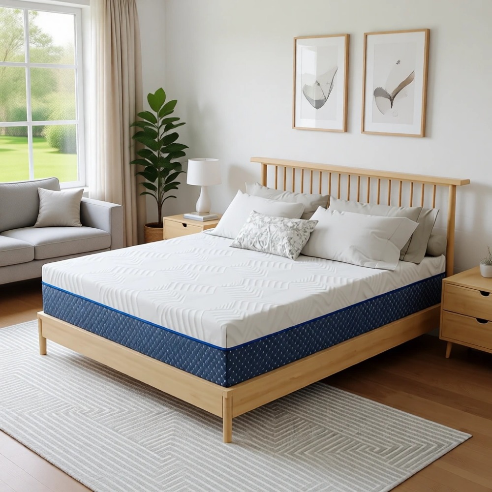Memory Foam Mattress In A Box Queen - Kasur Busa Memori Gel Ukuran Queen