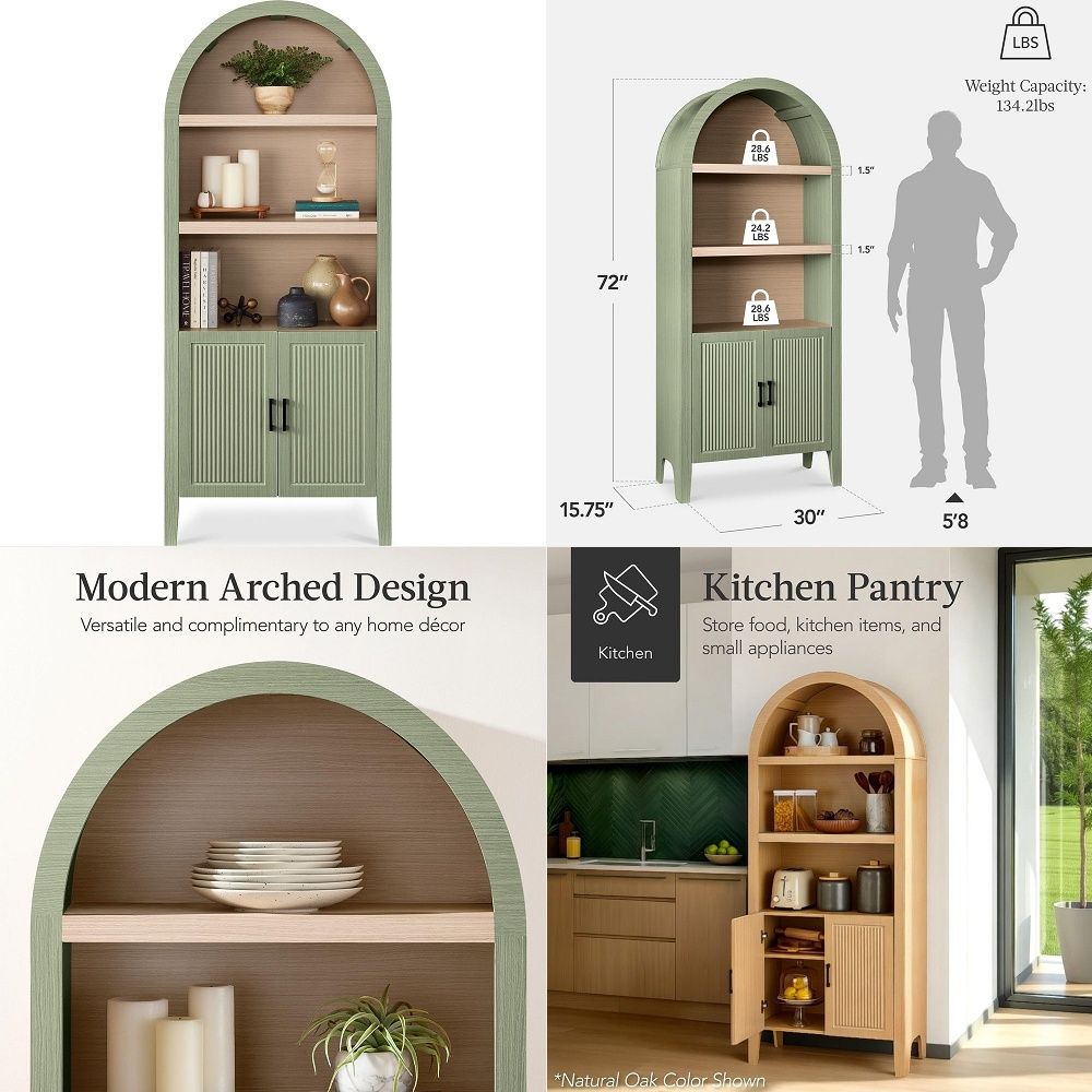 Lemari Dapur Tinggi 71 Inci Be - Storage ulasan dan harga