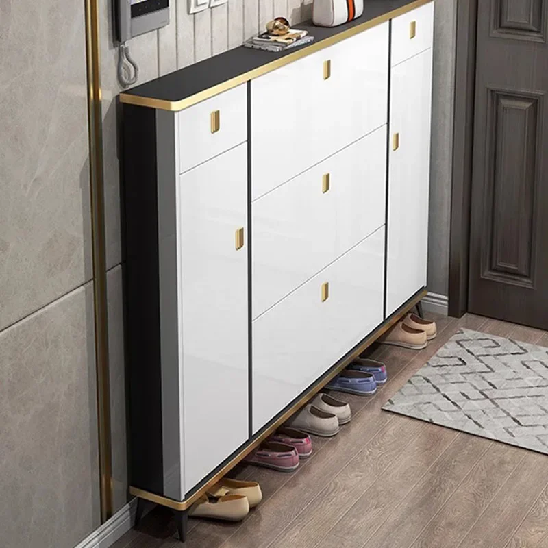 Lemari Sepatu Tipis dan Sempit - Shoe Rack Cabinet Narrow Entryway ulasan dan harga