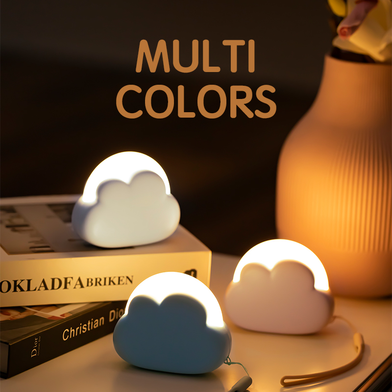 Cloud lampu malam LED anak-ana - Floating Nightstand With Led Light ulasan dan harga
