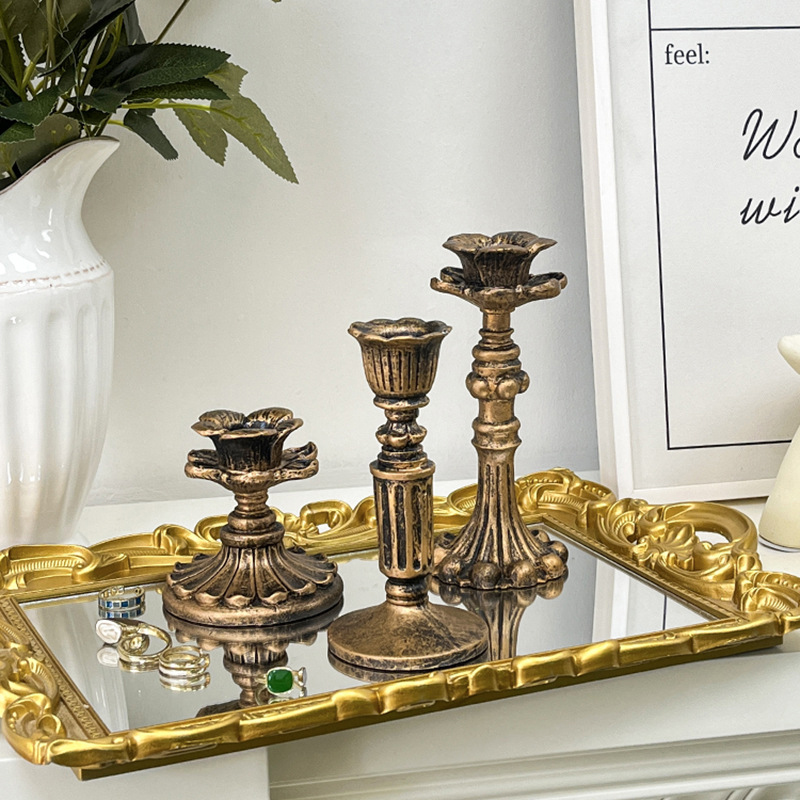 Tempat Lilin Perunggu Antik Be - Tables ulasan dan harga