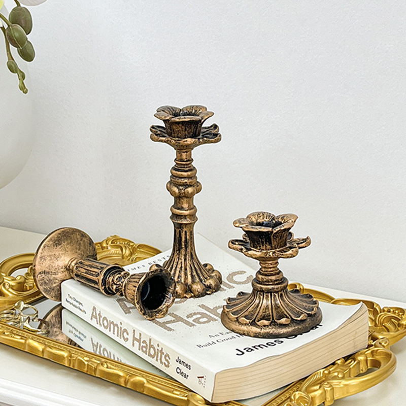 Tempat Lilin Perunggu Antik Be - Tables ulasan dan harga