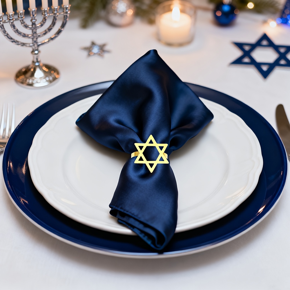 6 Buah Cincin Serbet Menorah H - Tables ulasan dan harga