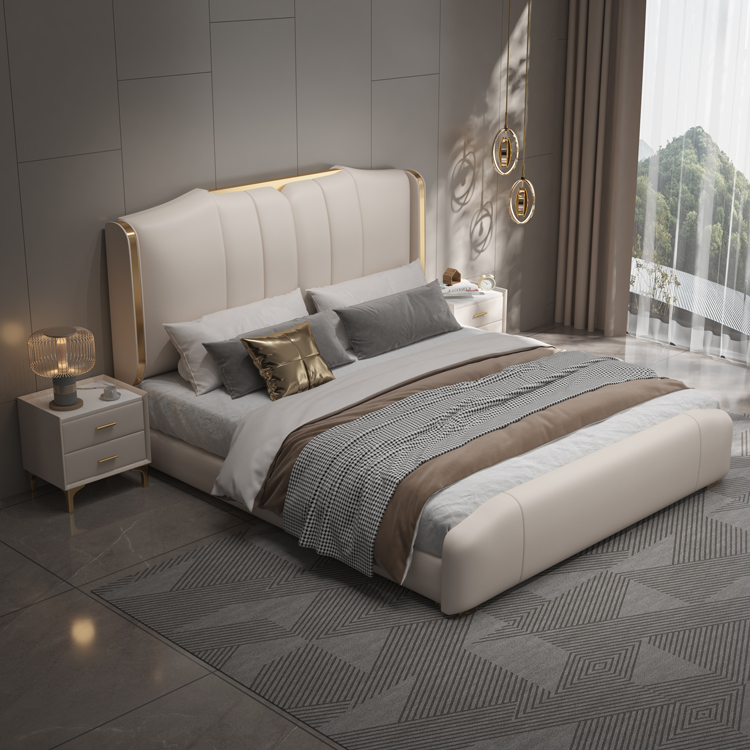 Furnitur Kamar Tidur Kayu Mewa - King Size Bed Frame With Storage Drawers ulasan dan harga