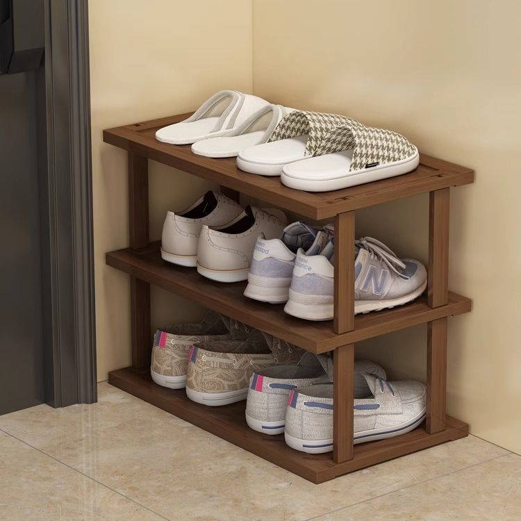 Rak Sepatu Warna Teh untuk Pin - Shoe Rack Cabinet Narrow Entryway ulasan dan harga