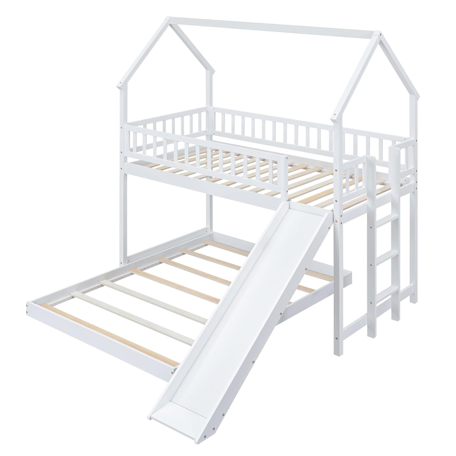 Tempat Tidur Tingkat dengan Ta - Bunk Bed With Stairs And Slide ulasan dan harga