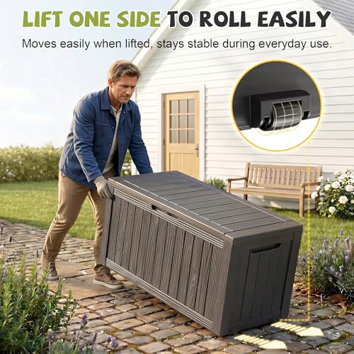 Kotak Penyimpanan Resin Tahan  - Outdoor Furniture ulasan dan harga