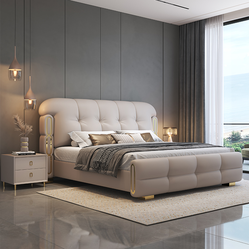 Set Tempat Tidur Kayu Mewah Mo - King Size Bed Frame With Storage Drawers ulasan dan harga