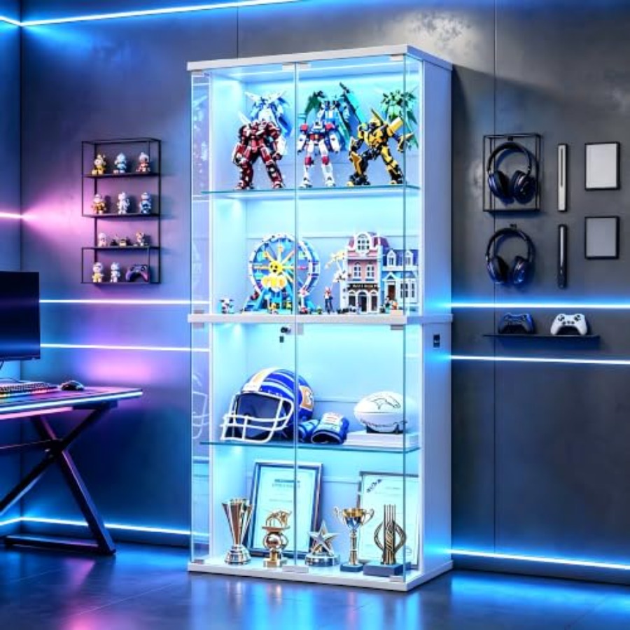 Lemari Pajangan Kaca 66 untuk  - Storage ulasan dan harga