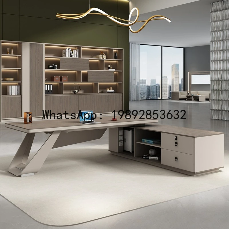 Meja eksekutif H5.18, meja kan - Office Furniture ulasan dan harga