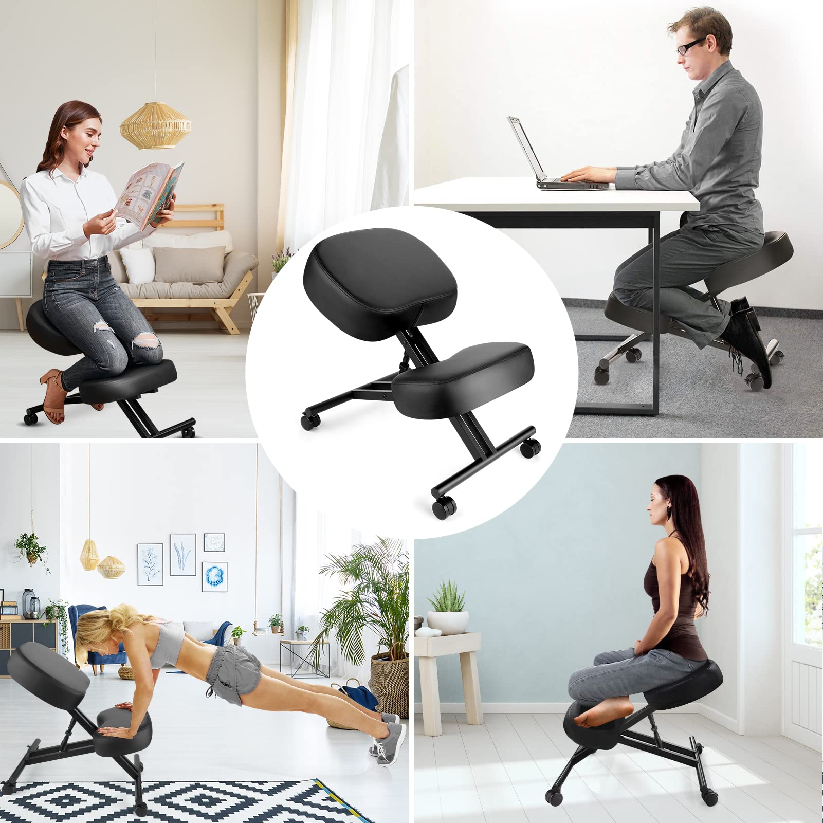 Kursi Berlutut Ergonomis untuk - Office Furniture ulasan dan harga
