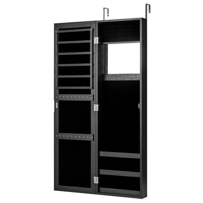 Lemari Perhiasan Terkunci, Kab - Full Length Mirror Jewelry Armoire ulasan dan harga