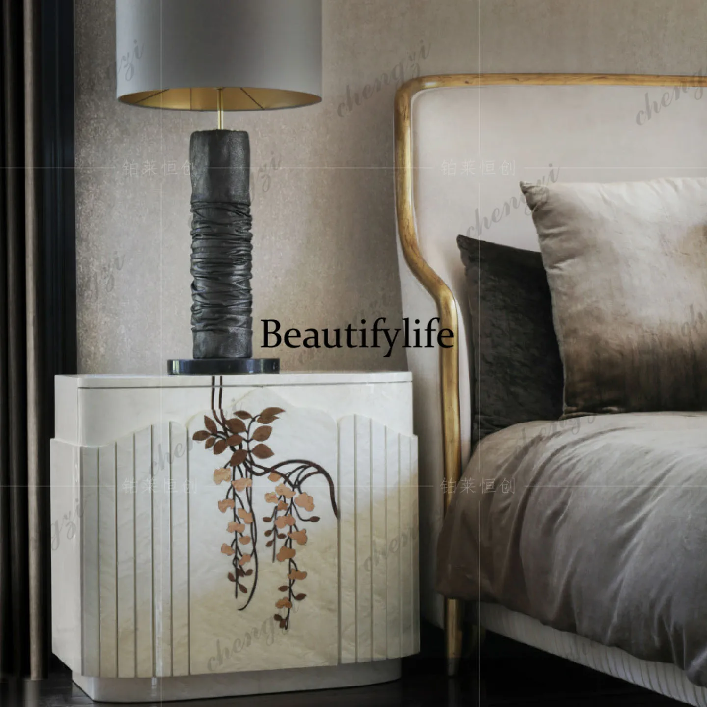 Meja samping tempat tidur mewa - Tables ulasan dan harga