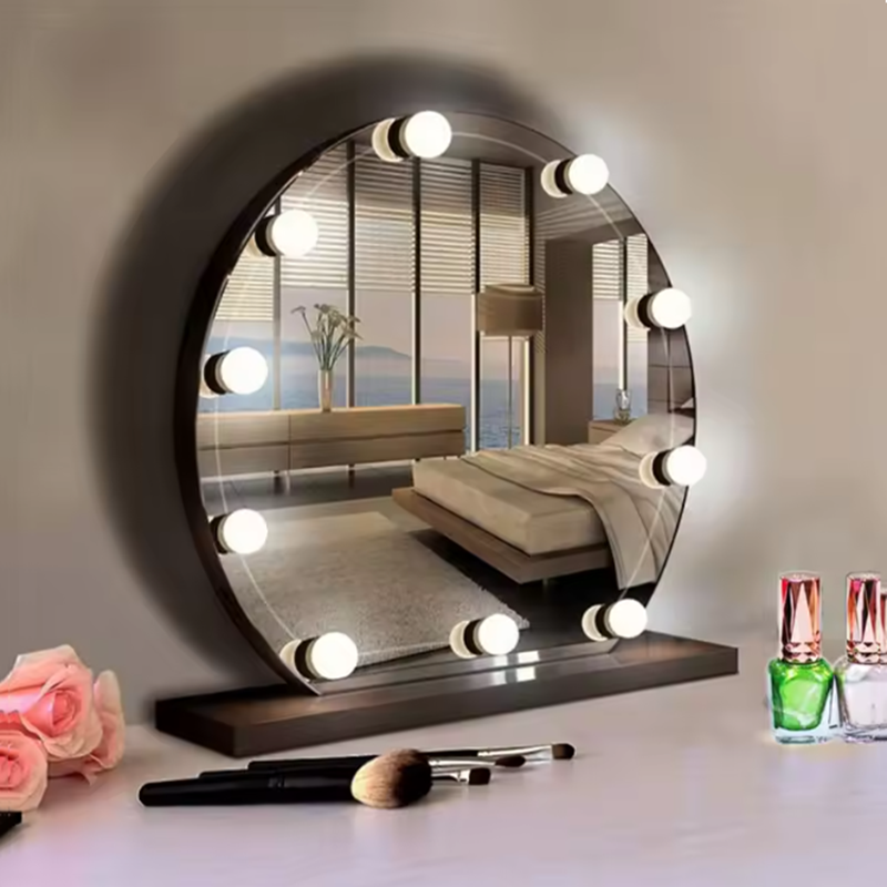 Lampu Cermin Rias LED yang Dap - Dressing Table Vanity With Lighted Mirror ulasan dan harga