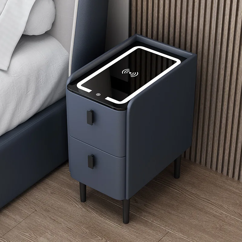 Meja Samping Tempat Tidur Kayu - Solid Wood Nightstand 2 Drawers ulasan dan harga