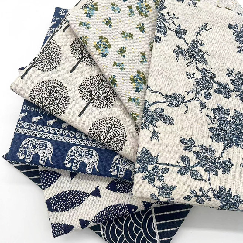 Kain Campuran Katun Linen Moti - Sofas ulasan dan harga