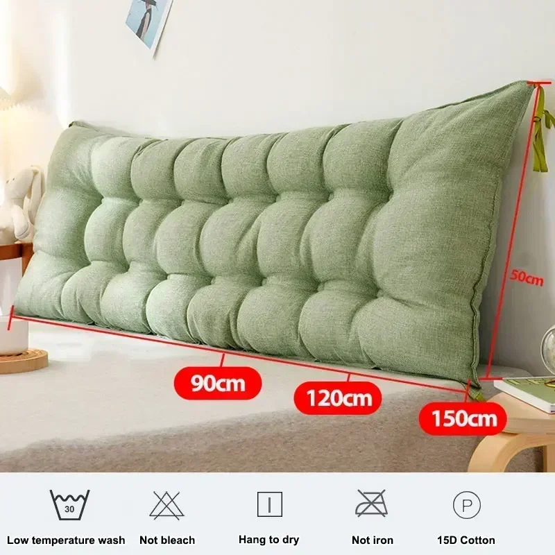 1 Buah Bantal Sofa Panjang, Ba - Headboard Cushion Backrest Tatami ulasan dan harga