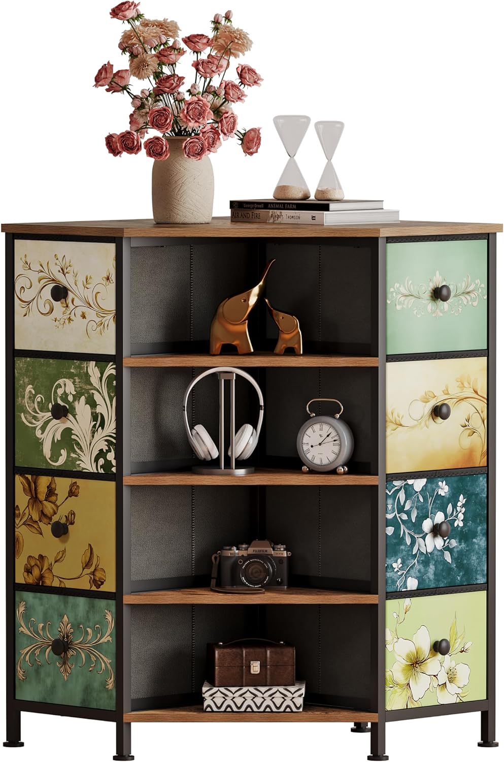 Lemari Sudut 8 Laci Dengan Lac - Bedroom Furniture ulasan dan harga