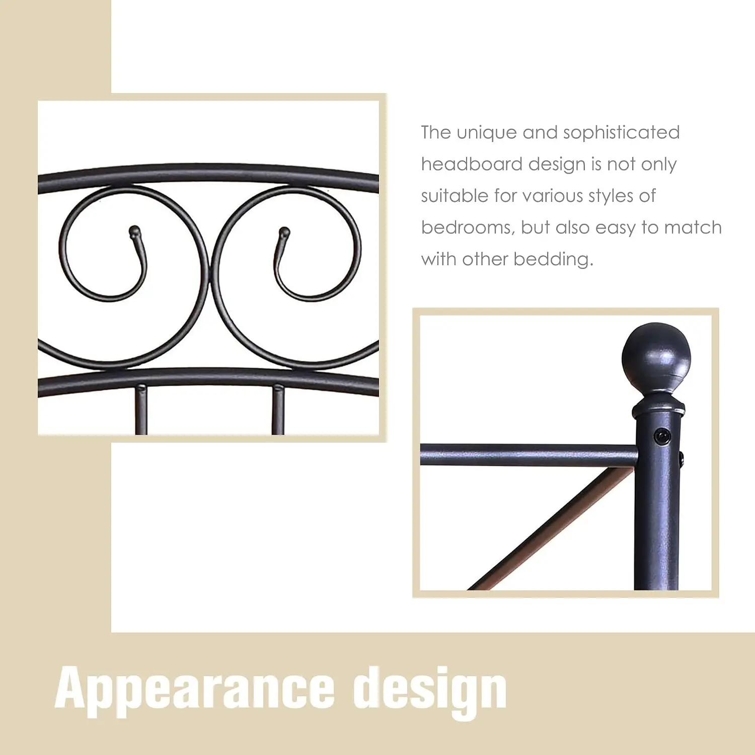 Rangka Tempat Tidur Kanopi Uku - Canopy Bed Frame Metal Queen ulasan dan harga