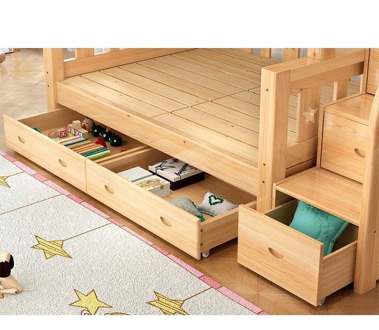 Tempat Tidur Tingkat Multifung - Bunk Bed With Stairs And Slide ulasan dan harga