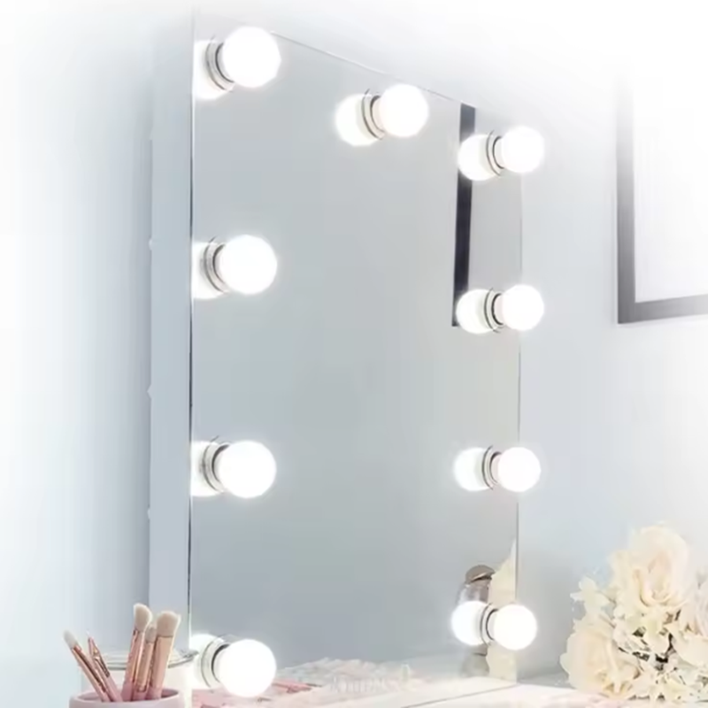 Lampu Cermin Rias Baru dengan  - Dressing Table Vanity With Lighted Mirror ulasan dan harga