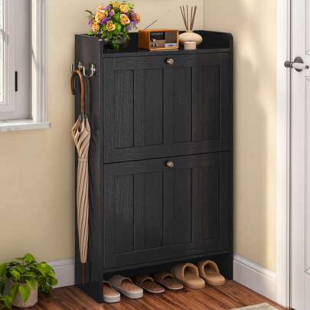 Lemari Sepatu Sempit Berdiri B - Shoe Rack Cabinet Narrow Entryway ulasan dan harga