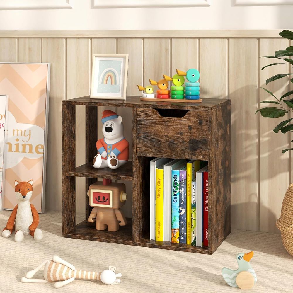 Rak Buku Kayu 3 Tingkat untuk  - Storage ulasan dan harga