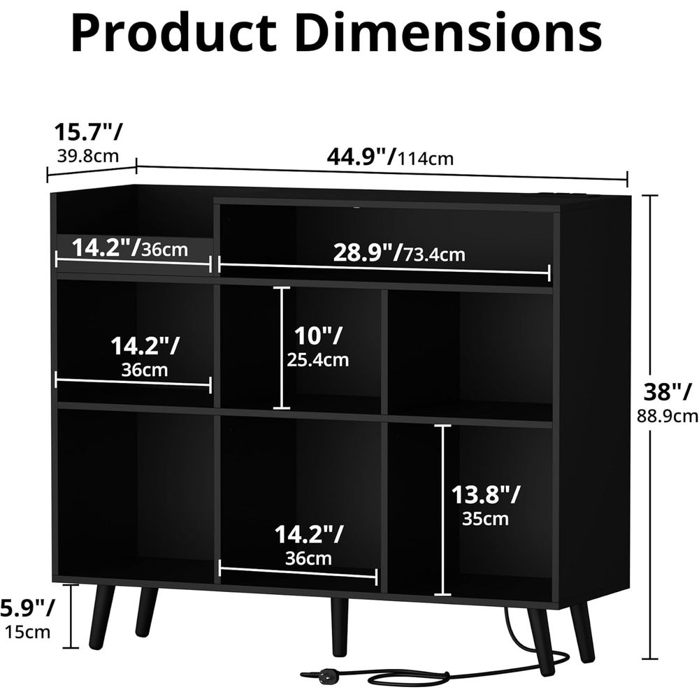 Rak Piringan Hitam Vinyl Besar - Tables ulasan dan harga