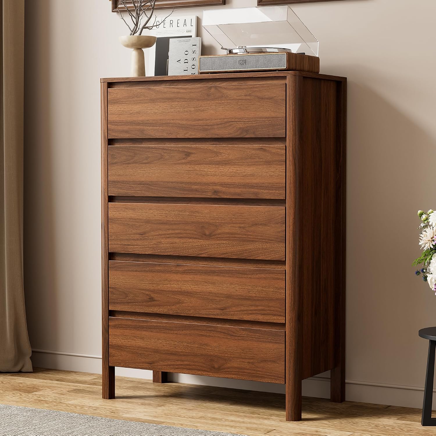Lemari Penyimpanan Kayu Lima L - Bedroom Furniture ulasan dan harga