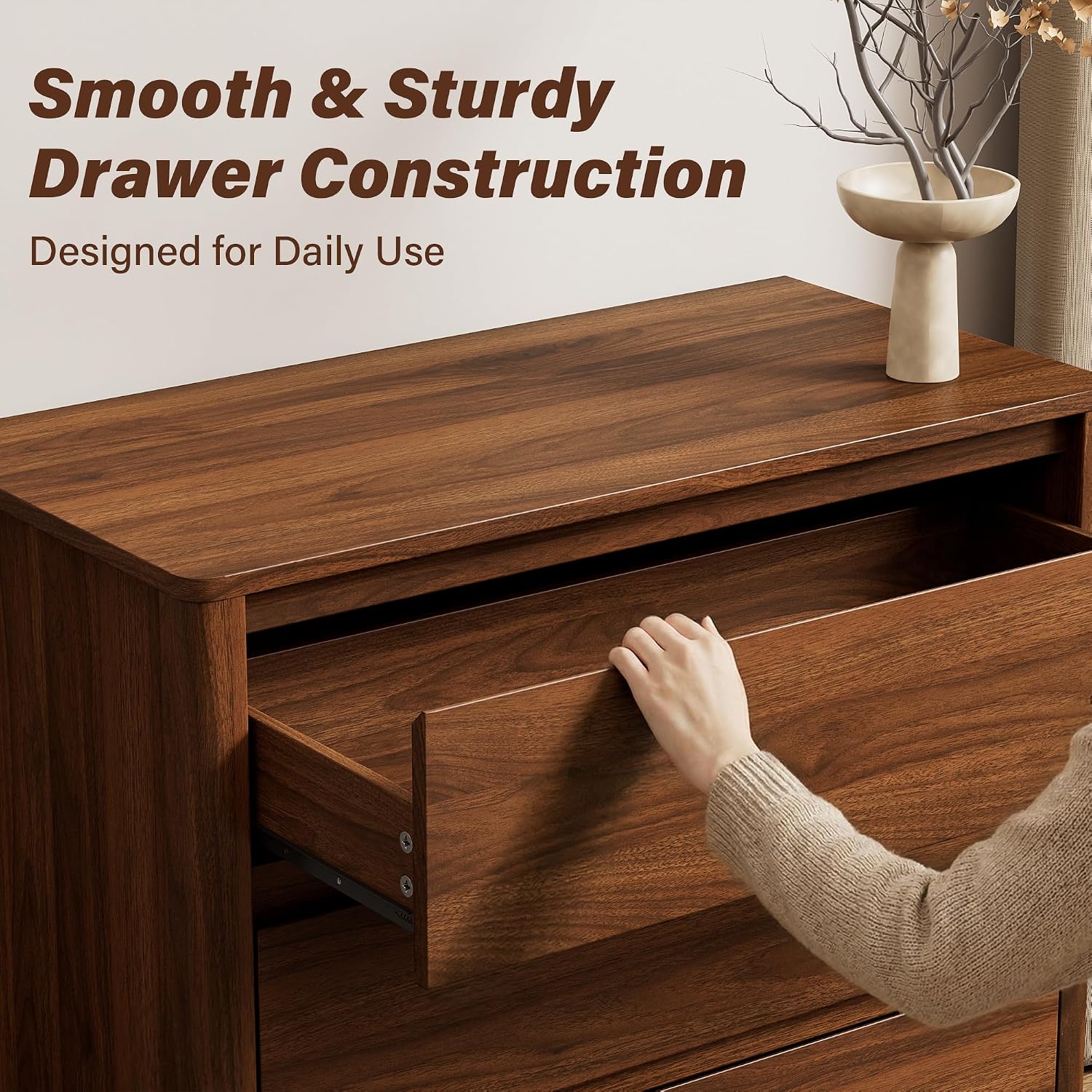 Lemari Penyimpanan Kayu Lima L - Bedroom Furniture ulasan dan harga