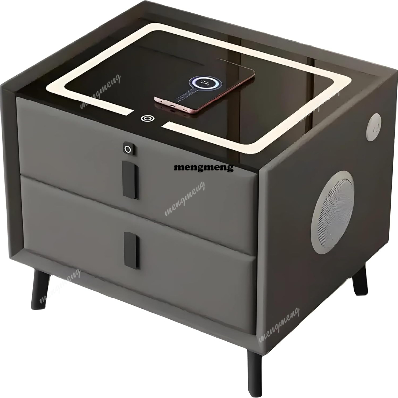 Meja Nakas Kayu Solid dengan P - Solid Wood Nightstand 2 Drawers ulasan dan harga