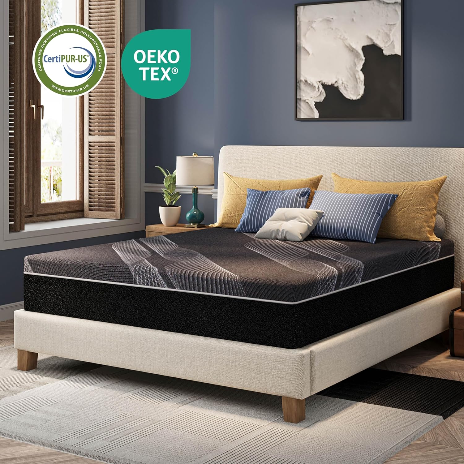 Kasur Queen 12 Inci, Kasur Bus - Memory Foam Mattress In A Box Queen ulasan dan harga