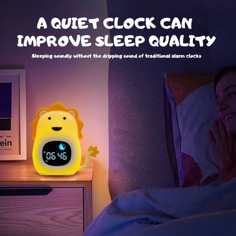 Jam Lampu Malam Jam Alarm Musi - Floating Nightstand With Led Light ulasan dan harga