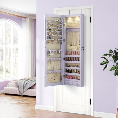 Lemari Perhiasan yang Dipasang - Full Length Mirror Jewelry Armoire ulasan dan harga