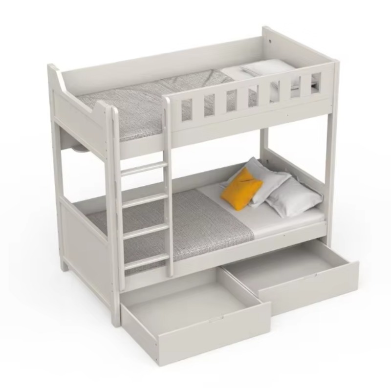 Perabot Kamar Tidur Anak Tempa - Bunk Bed With Stairs And Slide ulasan dan harga