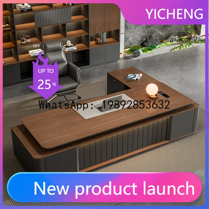 H5.15 meja bos presiden manaje - Chairs ulasan dan harga