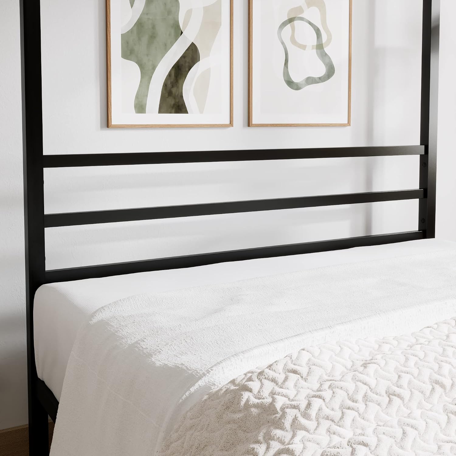 Rangka Tempat Tidur Kanopi Que - Canopy Bed Frame Metal Queen ulasan dan harga