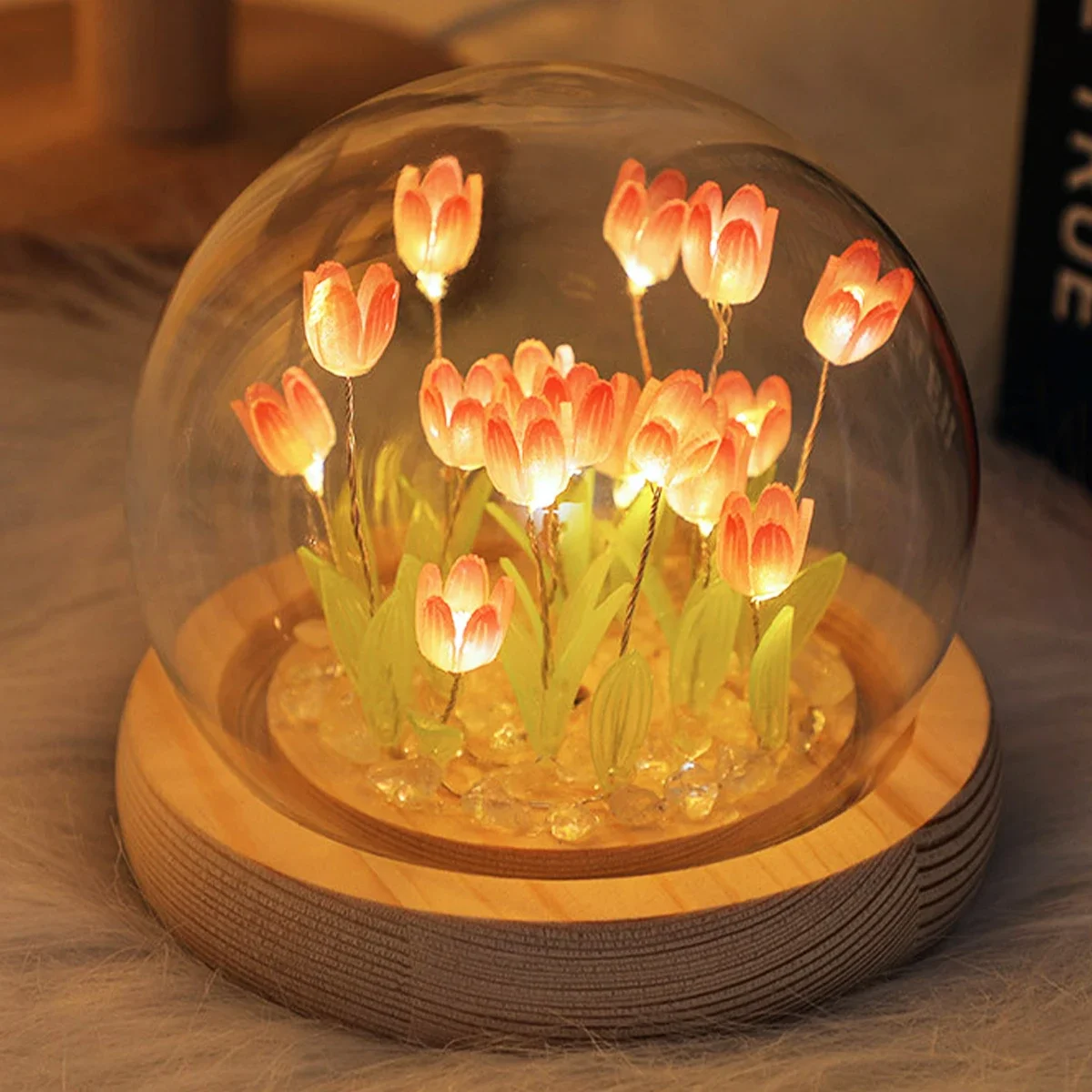 LED DIY buatan tangan Mini Tul - Floating Nightstand With Led Light ulasan dan harga