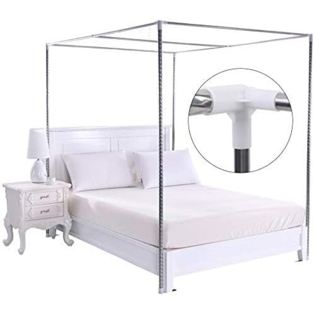 Rangka Tempat Tidur Kanopi Baj - Canopy Bed Frame Metal Queen ulasan dan harga