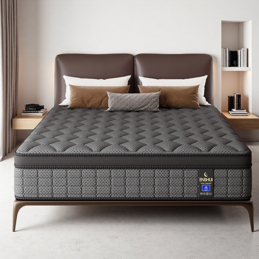 Kasur Hybrid Memory Foam 12/14 - Memory Foam Mattress In A Box Queen ulasan dan harga