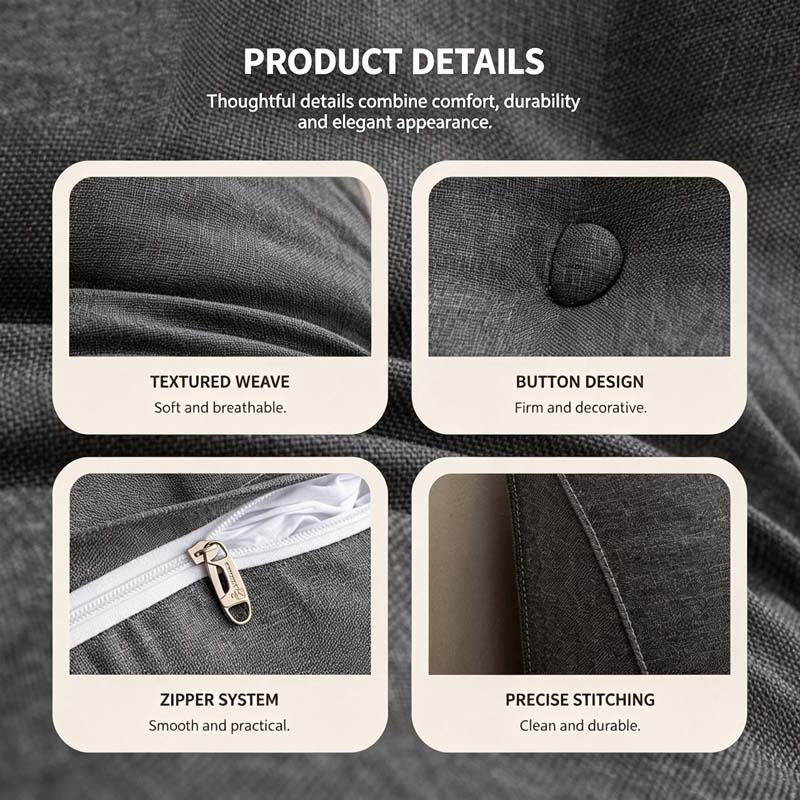 Bantal Sandaran Kepala Besar T - Headboard Cushion Backrest Tatami ulasan dan harga