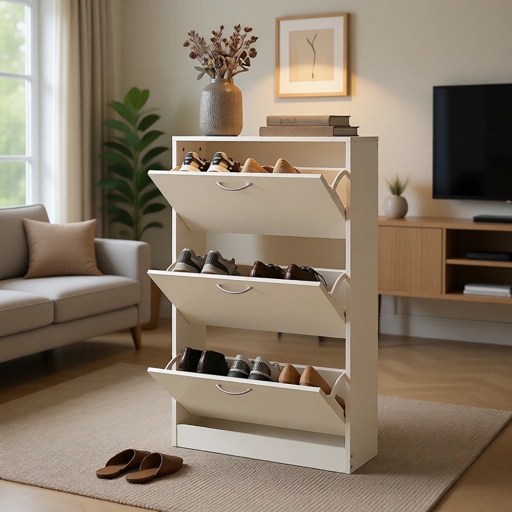 Lemari Sepatu Sempit untuk Pin - Shoe Rack Cabinet Narrow Entryway ulasan dan harga